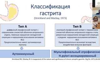 Хронический гастрит с секреторной недостаточностью и его лечение