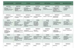 Как составить диетическое меню на неделю для больного язвой желудка?