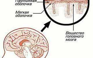 Воспаление оболочек головного мозга
